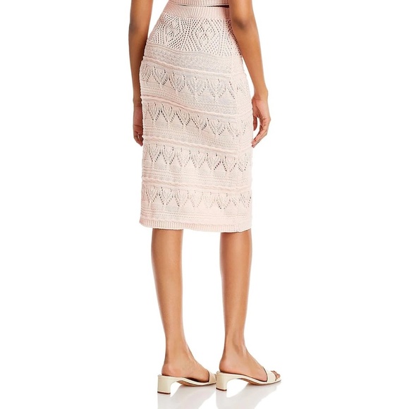 LUCY PARIS Kirana Women Crochet Knee-Length Pencil Skirt - Picture 2 of 2